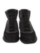 Louis Vuitton Monogram Pattern Suede Hiking Boots