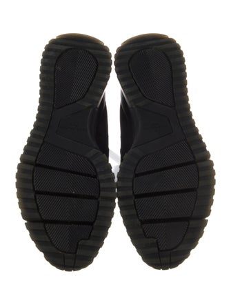 Louis Vuitton Monogram Pattern Suede Hiking Boots