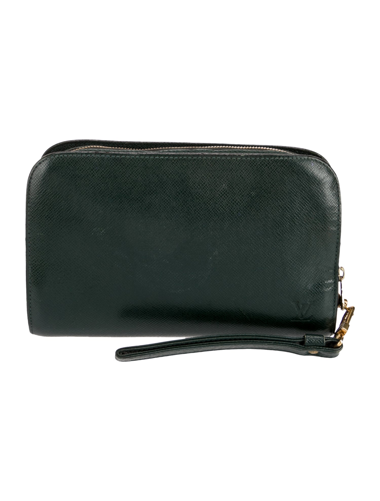 Louis Vuitton Taiga Leather Pochette Baïkal Medium Vintage