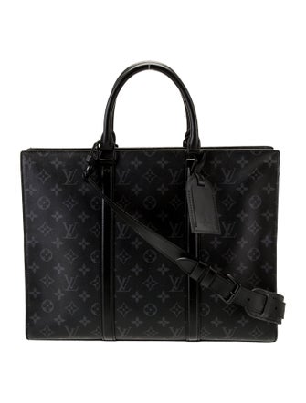 Louis Vuitton LV Monogram Eclipse Sac Plat