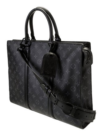 Louis Vuitton LV Monogram Eclipse Sac Plat