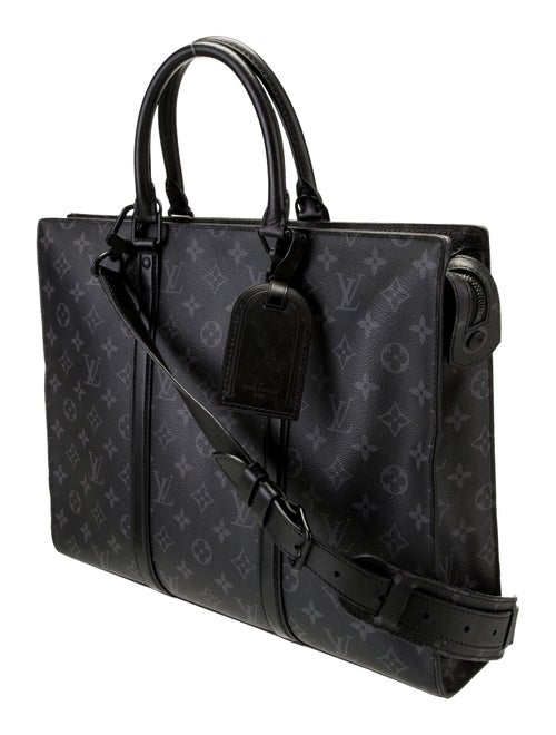 Louis Vuitton LV Monogram Eclipse Sac Plat