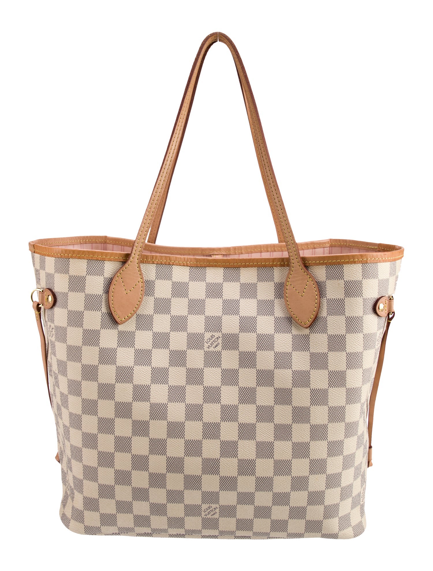 Louis Vuitton Damier Azur Neverfull w/Pouch MM