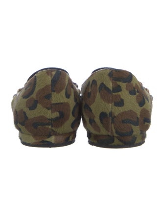 Louis Vuitton Ponyhair Animal Print Loafers