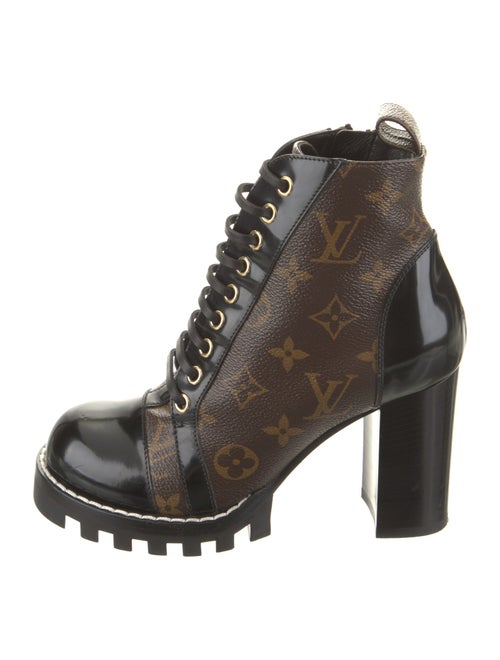 Louis Vuitton Printed Combat Boots