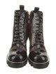 Louis Vuitton Printed Combat Boots