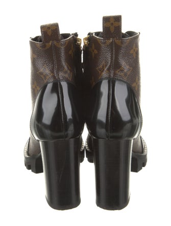 Louis Vuitton Printed Combat Boots