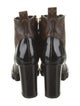Louis Vuitton Printed Combat Boots