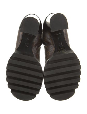 Louis Vuitton Printed Combat Boots