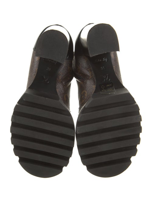 Louis Vuitton Printed Combat Boots