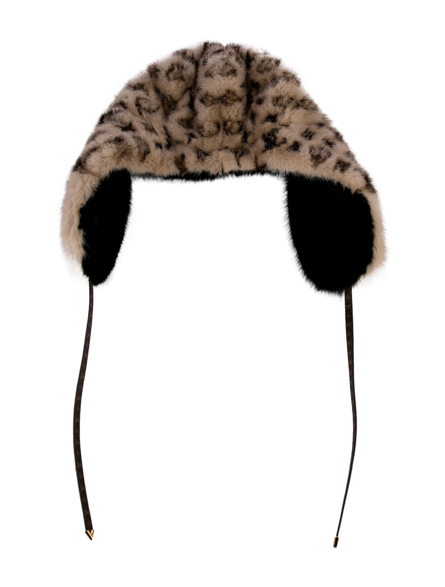 Louis Vuitton Monogram Mink Chapka