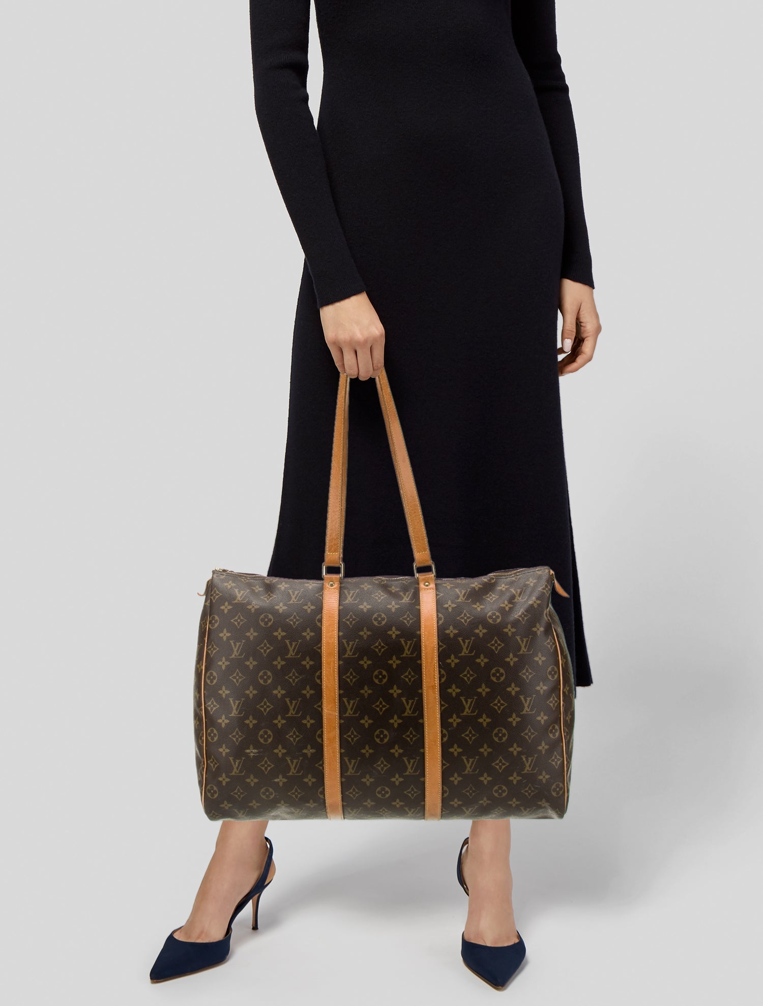 Louis Vuitton Coated Canvas Sac Flanerie 50