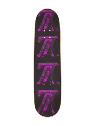 Louis Vuitton Floral Monogram Skateboard Deck