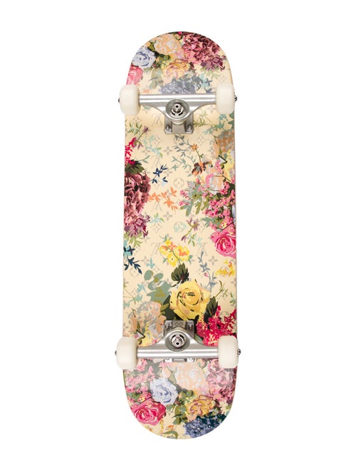 Louis Vuitton Floral Monogram Skateboard Deck