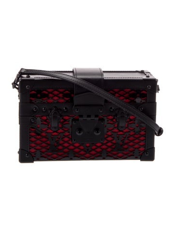 Louis Vuitton Crossbody Bags LV Monogram Lace Petite Malle