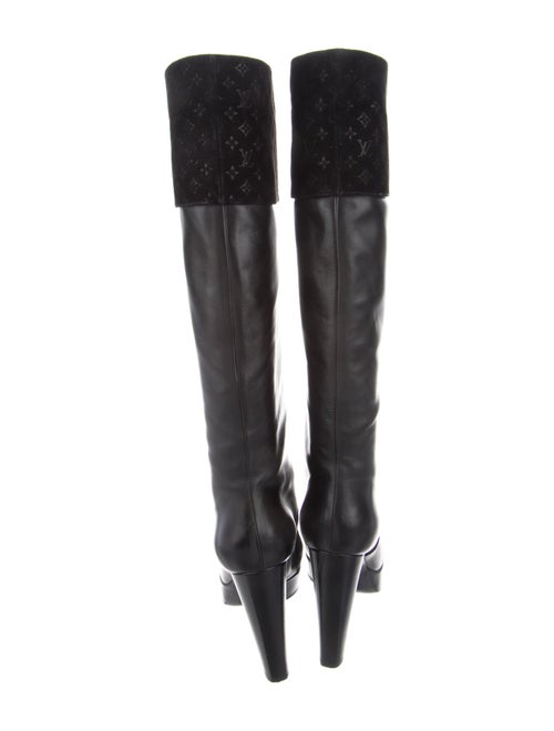 Louis Vuitton LV Monogram Leather Boots