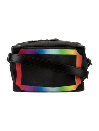 Louis Vuitton Taiga Leather Rainbow Mini Soft Trunk Mini