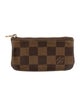 Louis Vuitton Damier Ebene Pattern Coated Canvas Key Holder