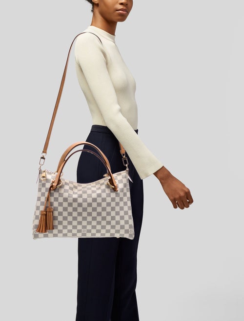 Louis Vuitton Damier Azur Top Handle Bag