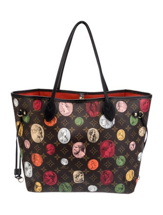 Louis Vuitton LV Monogram Neverfull w/Pouch MM