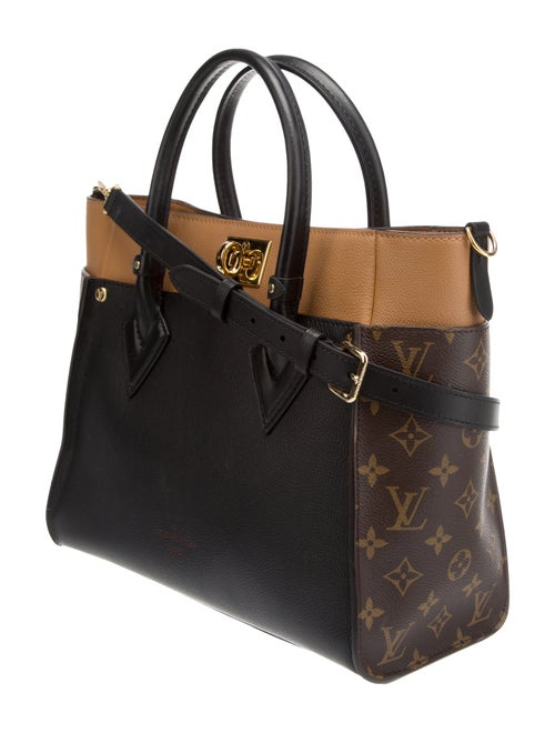Louis Vuitton Coated Canvas On My Side MM