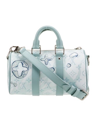 Louis Vuitton LV Monogram Aquagarden Keepall 25