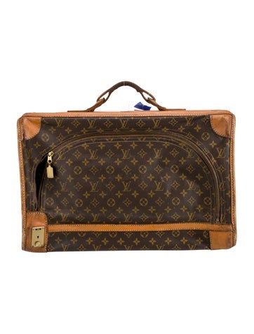 Louis Vuitton Luggage and Travel LV Monogram French Company Pullman 21 Vintage