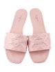 Louis Vuitton LV Monogram Leather Slides