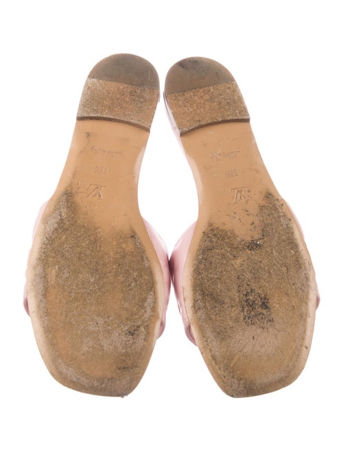 Louis Vuitton LV Monogram Leather Slides