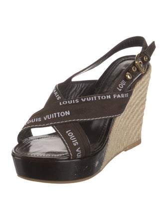 Louis Vuitton Canvas Printed Espadrilles