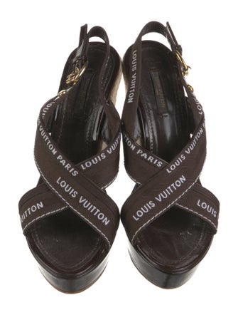 Louis Vuitton Canvas Printed Espadrilles