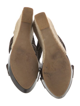 Louis Vuitton Canvas Printed Espadrilles