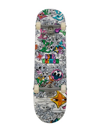 Louis Vuitton MNG Comics Skateboard Deck