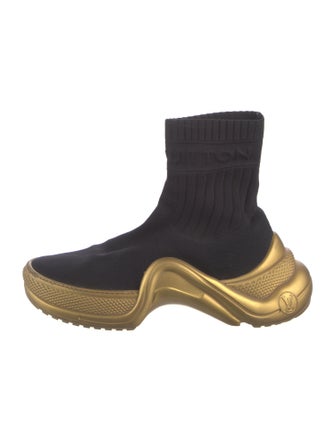 Louis Vuitton Colorblock Pattern Sneakers