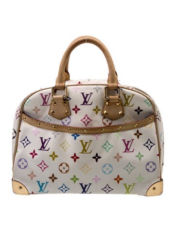 Louis Vuitton Handle Bags Multicolore Monogram Trouville Vintage