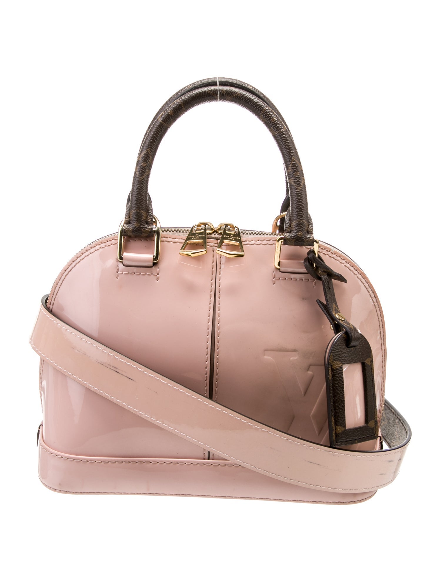 Louis Vuitton Vernis Patent Leather Alma BB