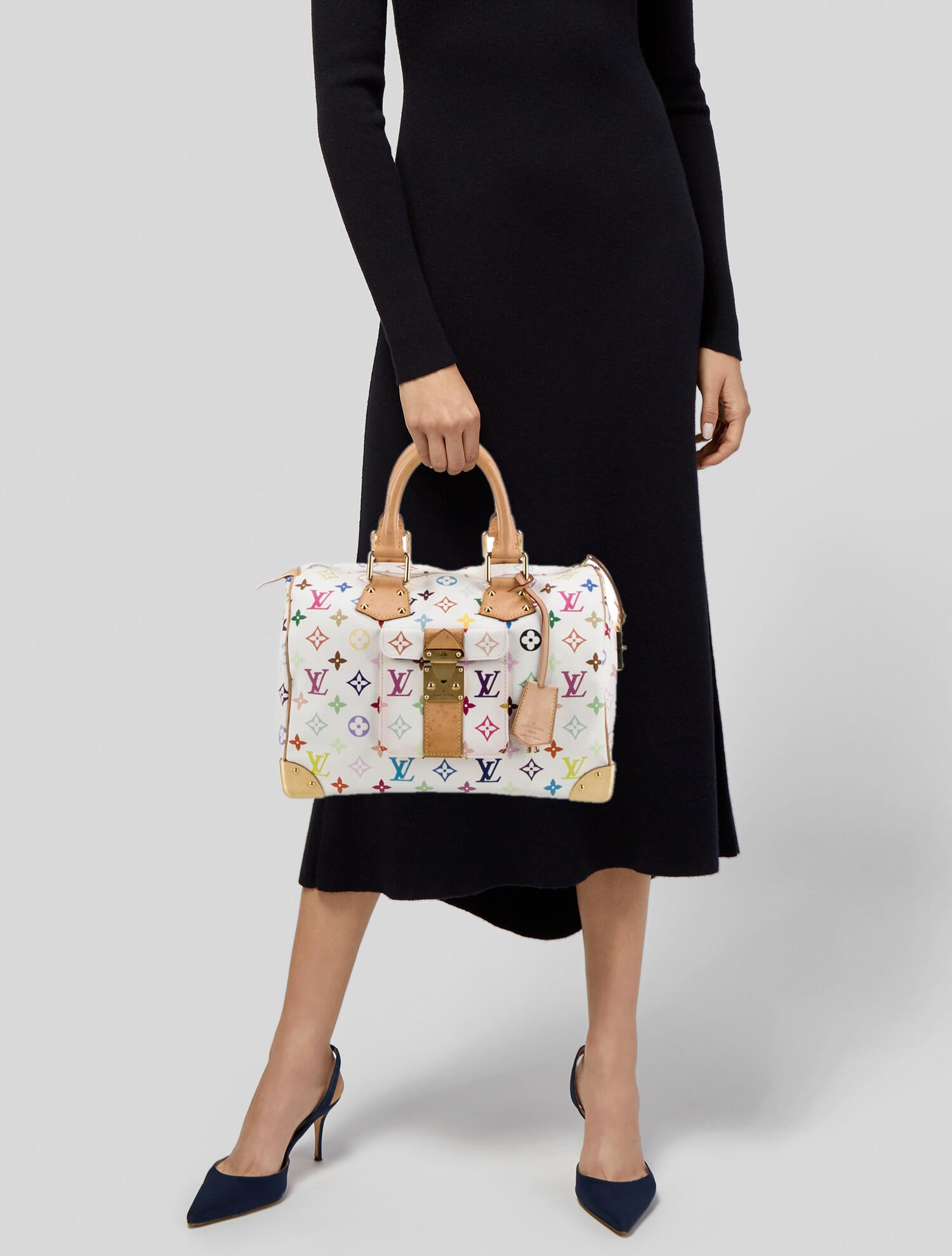 Louis Vuitton Multicolore Monogram Speedy 30