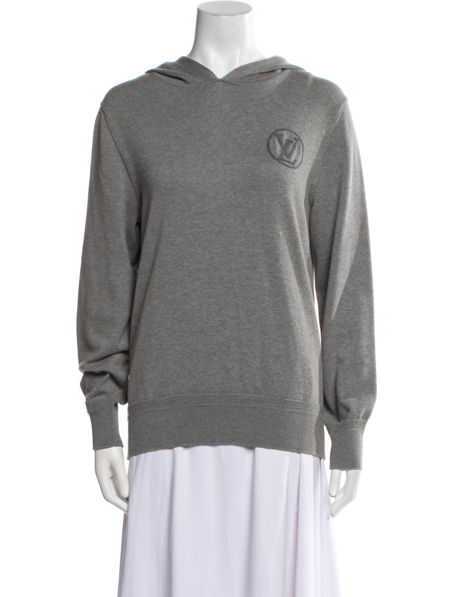 Louis Vuitton 2018 Signature Logo Hoodie