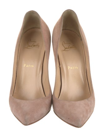 Louis Vuitton LV Monogram Suede Pumps