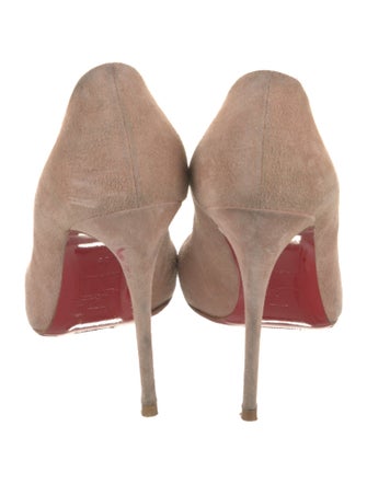 Louis Vuitton LV Monogram Suede Pumps