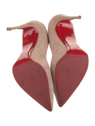 Louis Vuitton LV Monogram Suede Pumps