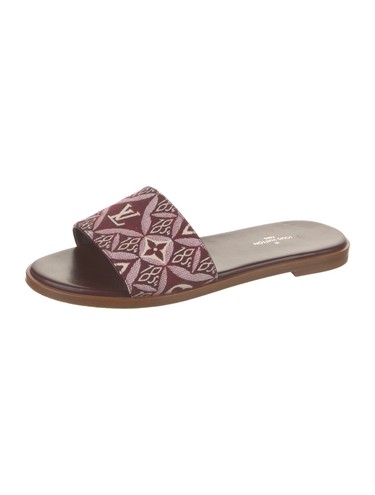 Louis Vuitton LV Monogram Canvas Slides