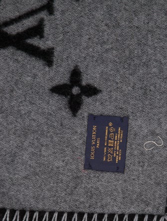 Louis Vuitton Monogram Eclipse Throw Blanket