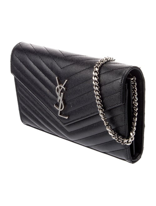 Saint Laurent Leather Cassandre