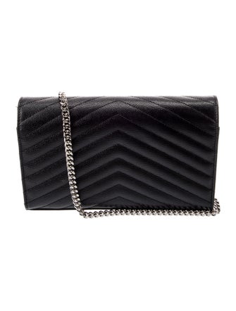 Saint Laurent Leather Cassandre