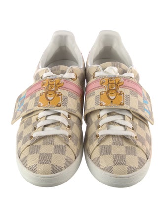Louis Vuitton Damier Azur Pattern Sneakers