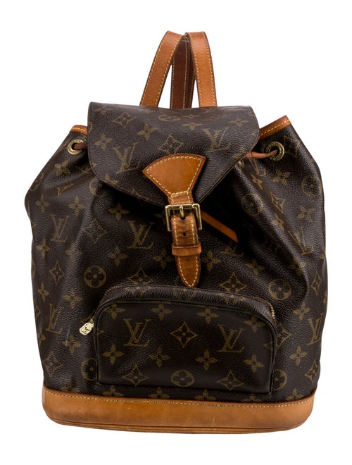 Louis Vuitton Coated Canvas Montsouris MM
