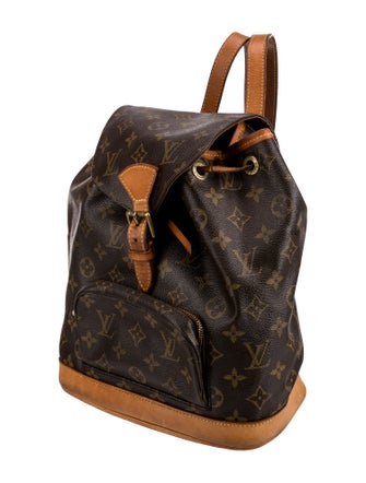 Louis Vuitton Coated Canvas Montsouris MM