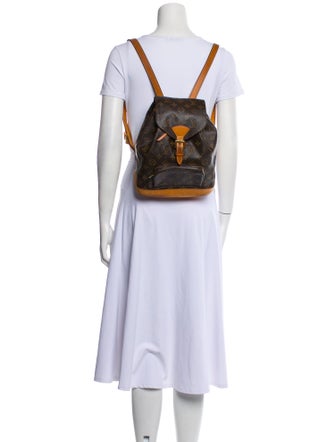 Louis Vuitton Coated Canvas Montsouris MM