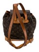 Louis Vuitton Coated Canvas Montsouris MM